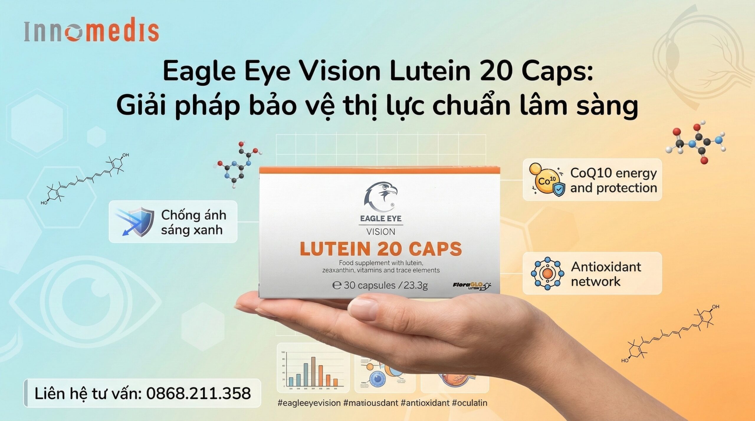 Sản phẩm Eagle Eye Vision Lutein 20 Caps